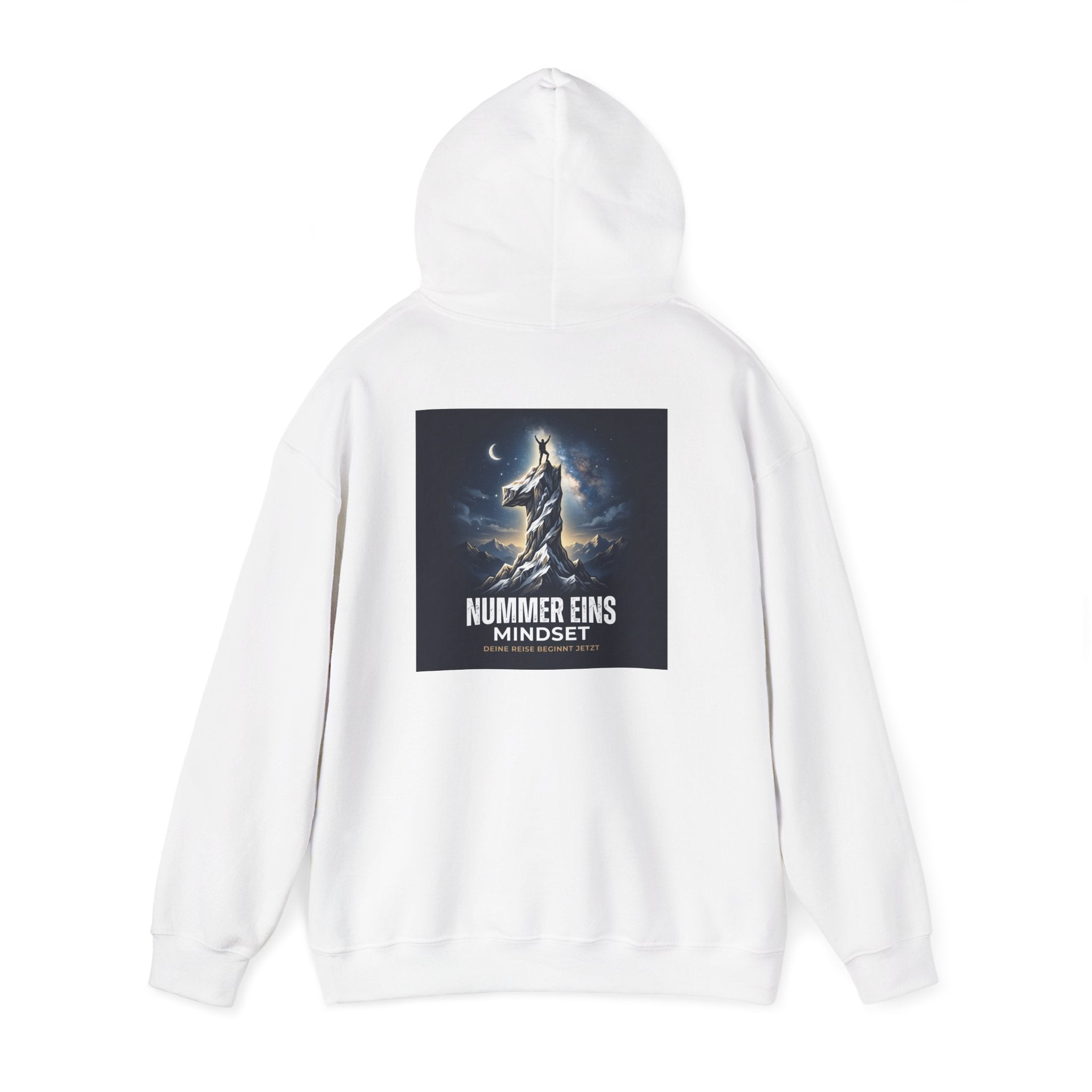 Hoodie - "Nummer Eins Mindset" Motivational Graphic Hoodie