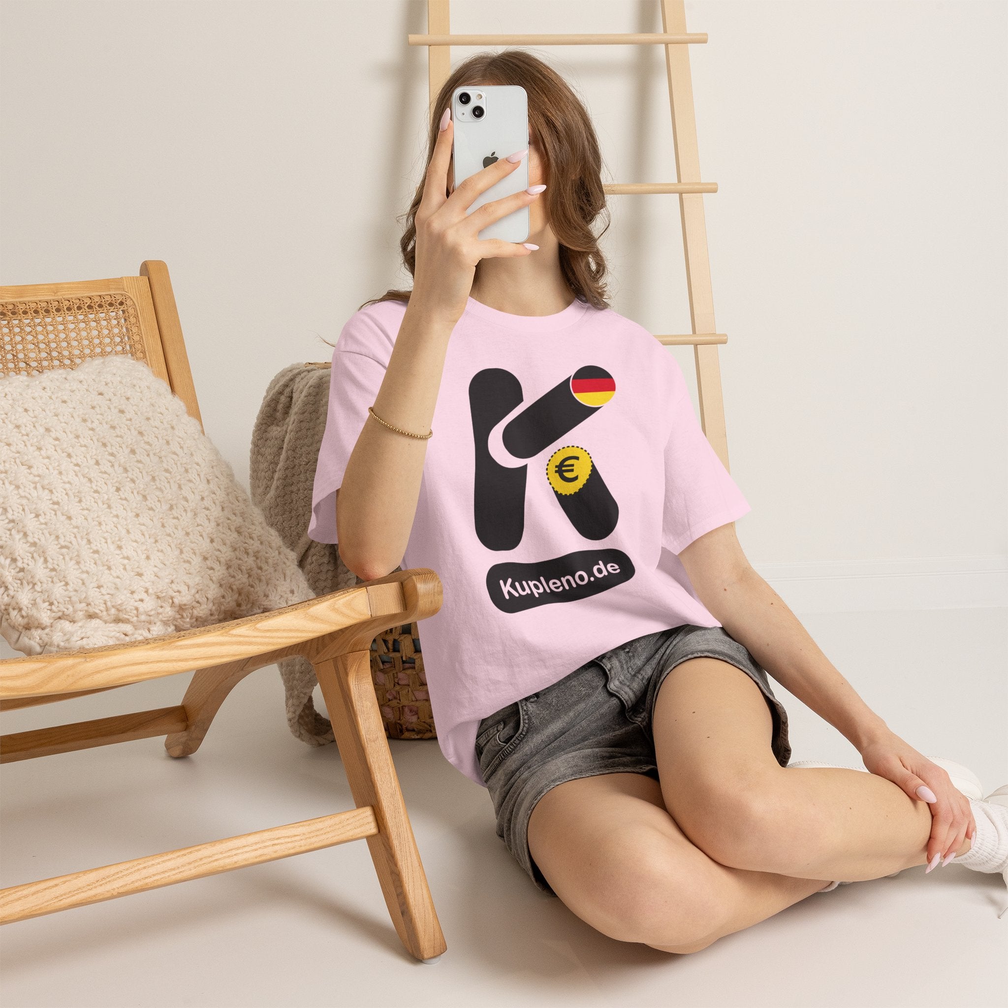 Kupleno.de Logo Tee — German Flag & Euro Emblem T-Shirt