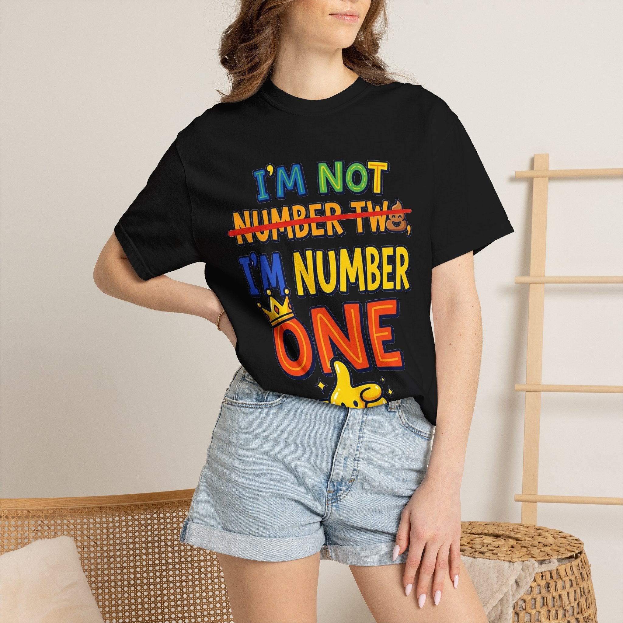 I'm Number One Graphic T-Shirt — Funny Kid/Family Birthday Tee