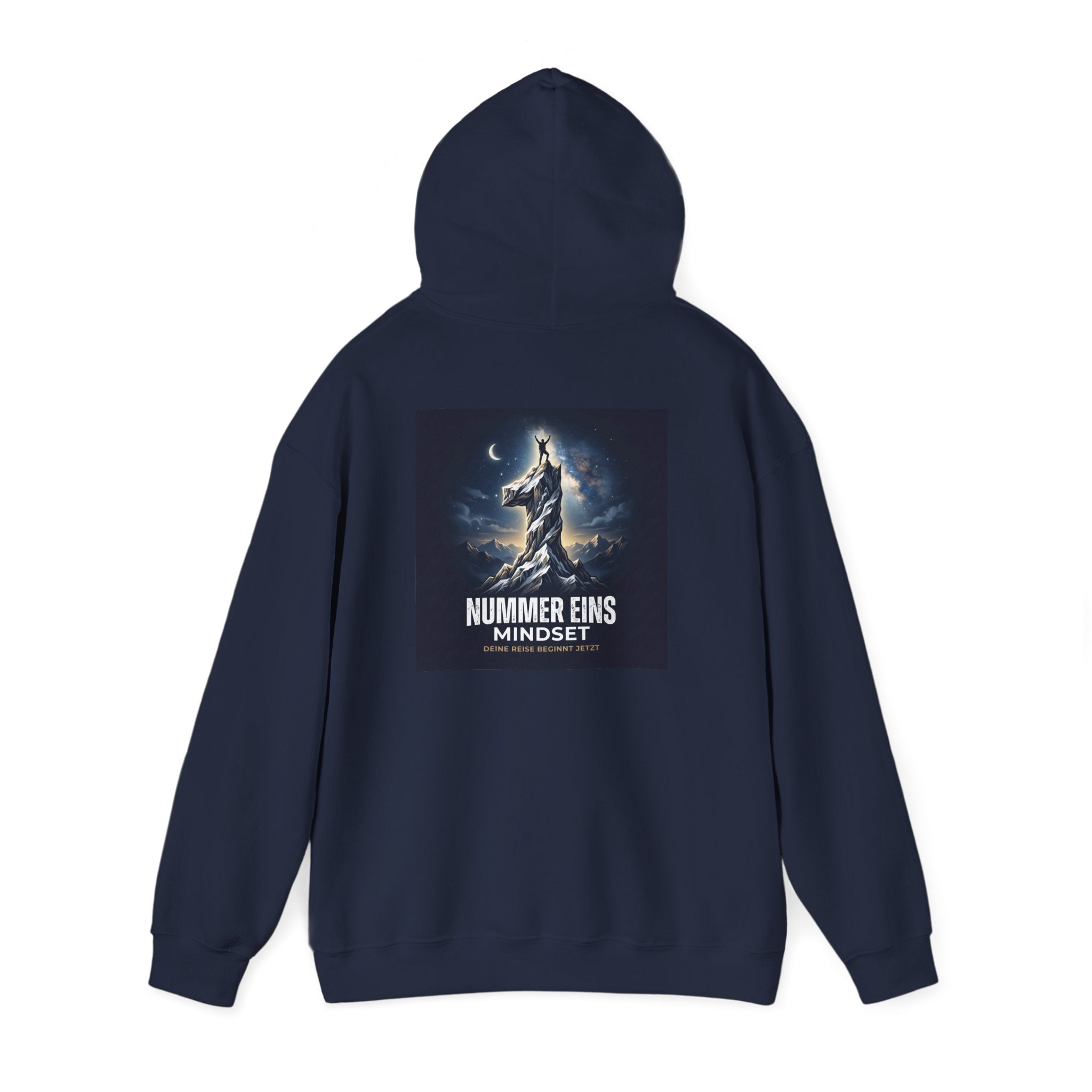 Hoodie - "Nummer Eins Mindset" Motivational Graphic Hoodie