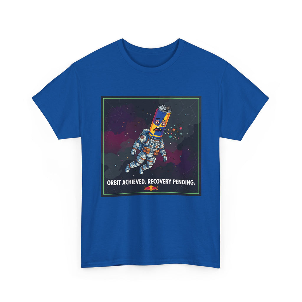 Astronaut Tee — “Orbit Achieved, Recovery Pending” Graphic T-Shirt