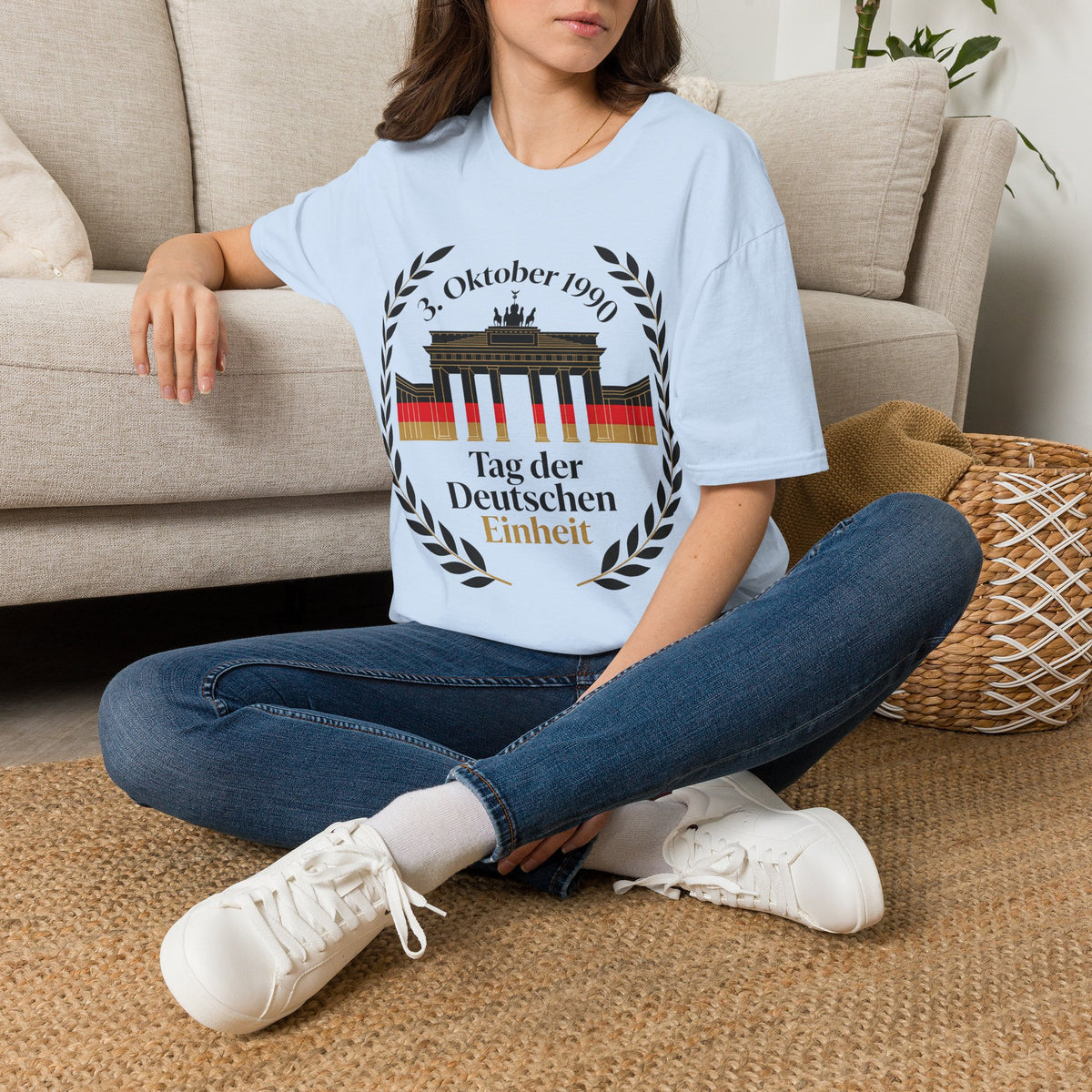 Tag der Deutschen Einheit T‑Shirt — 3. Oktober 1990 Brandenburger Tor