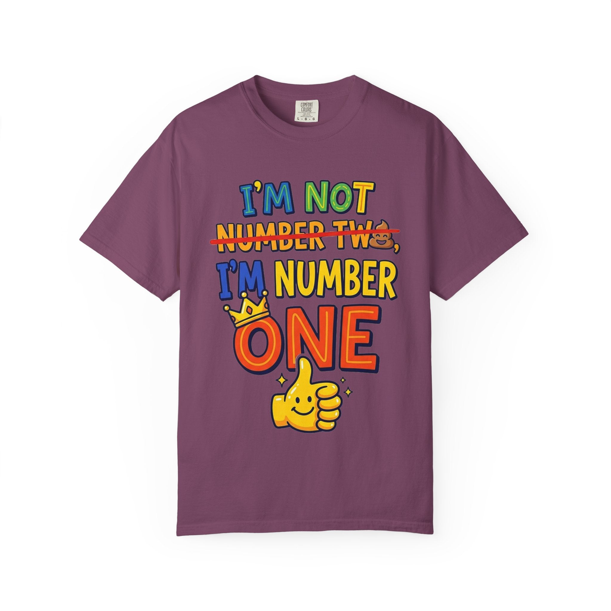 I'm Number One Graphic T-Shirt — Funny Kid/Family Birthday Tee