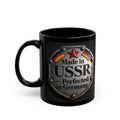 Made in USSR Coffee Mug – Vintage Ironplate Design (11oz/15oz)