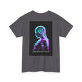Cyberpunk Android Tee — "I Understand the Universe" Neon Robot Graphic T-Shirt