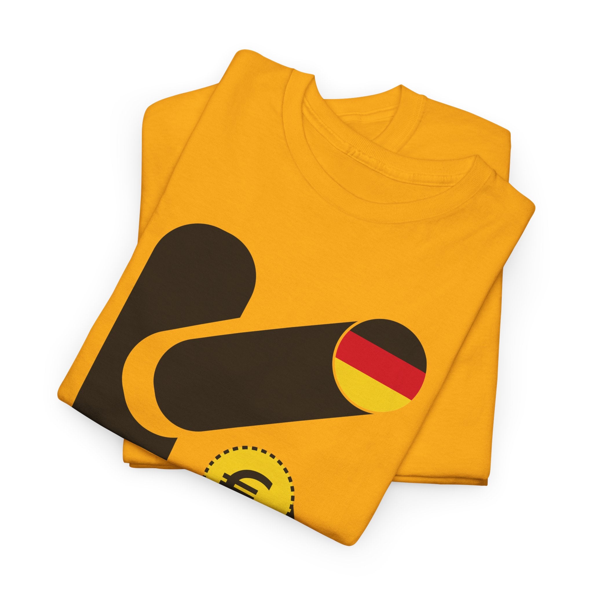 Kupleno.de Logo Tee — German Flag & Euro Emblem T-Shirt