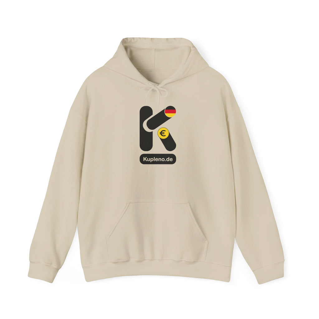Kupleno.de Logo Hoodie — German Euro Market Logo Pullover