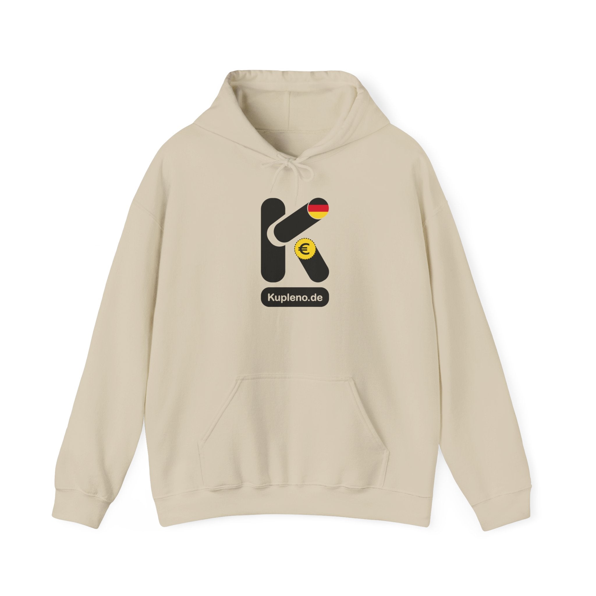 Kupleno.de Logo Hoodie — German Euro Market Logo Pullover