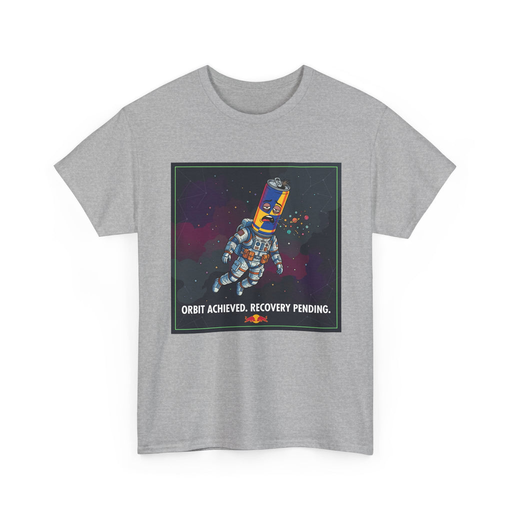 Astronaut Tee — “Orbit Achieved, Recovery Pending” Graphic T-Shirt