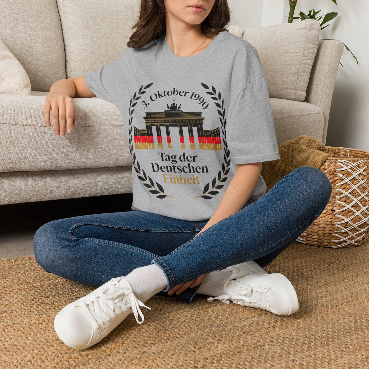 Tag der Deutschen Einheit T‑Shirt — 3. Oktober 1990 Brandenburger Tor