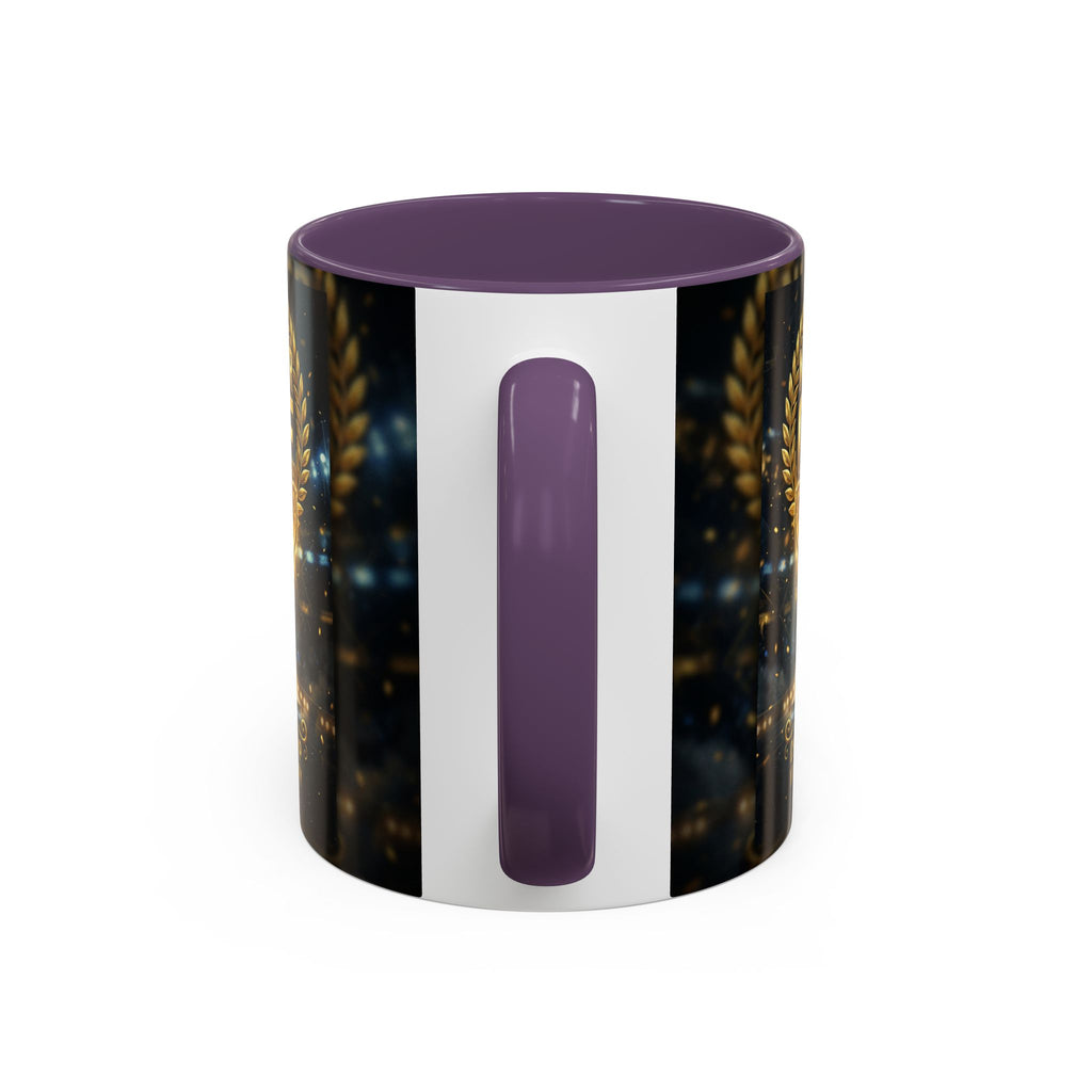 Number One Trophy Coffee Mug — Championship Victory & Glory Accent Mug