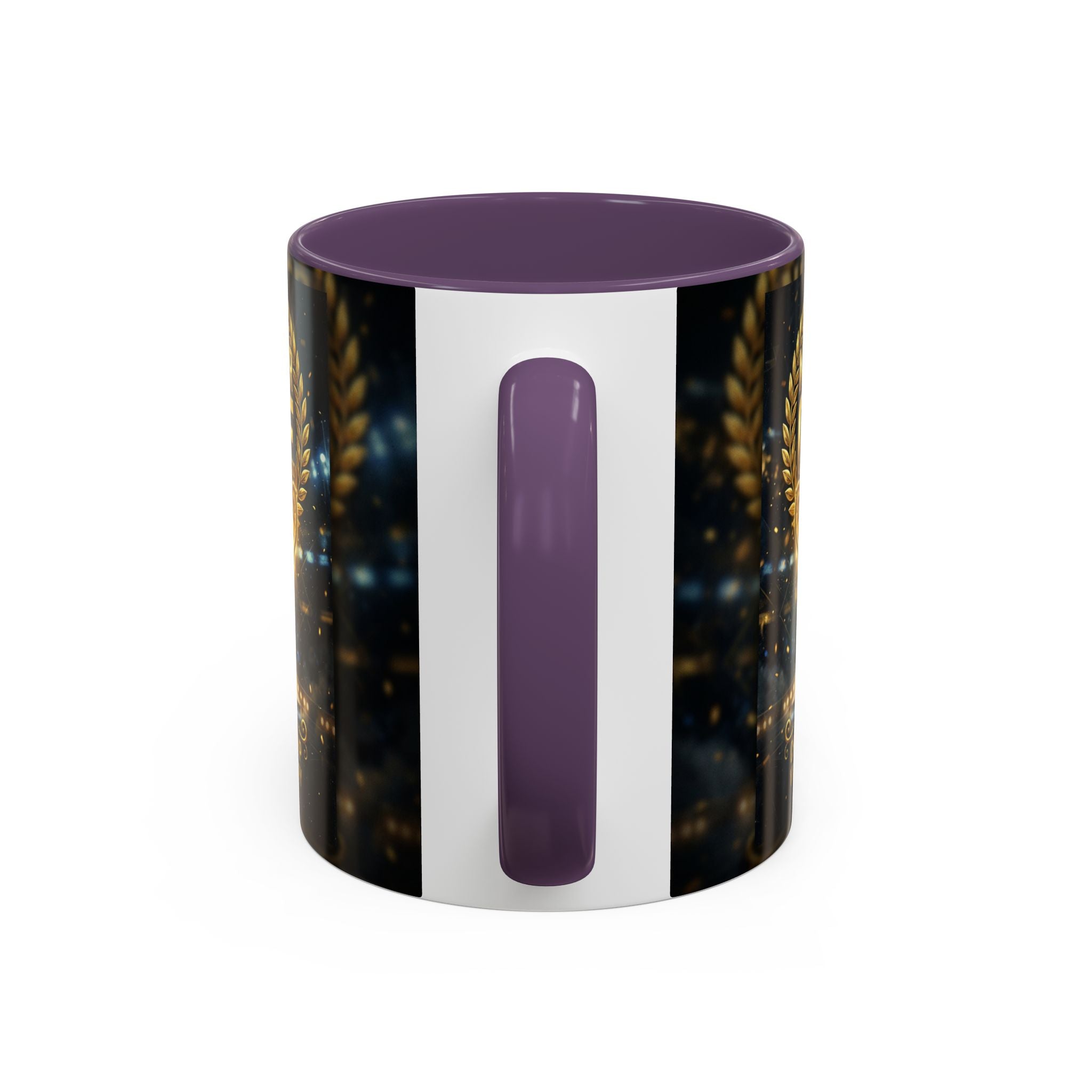 Number One Trophy Coffee Mug — Championship Victory & Glory Accent Mug
