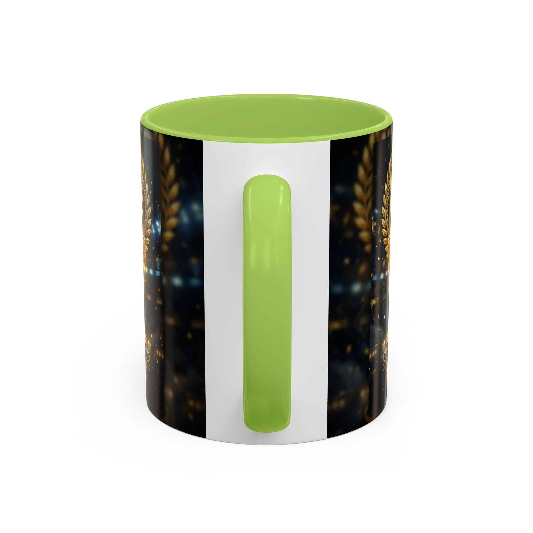 Number One Trophy Coffee Mug — Championship Victory & Glory Accent Mug