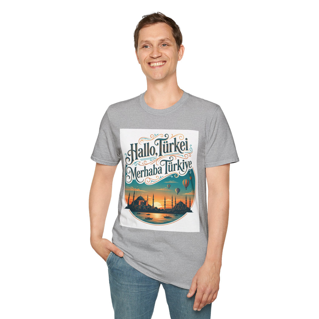 Hallo Türkei / Merhaba Türkiye T-Shirt — Turkish Travel Souvenir Tee