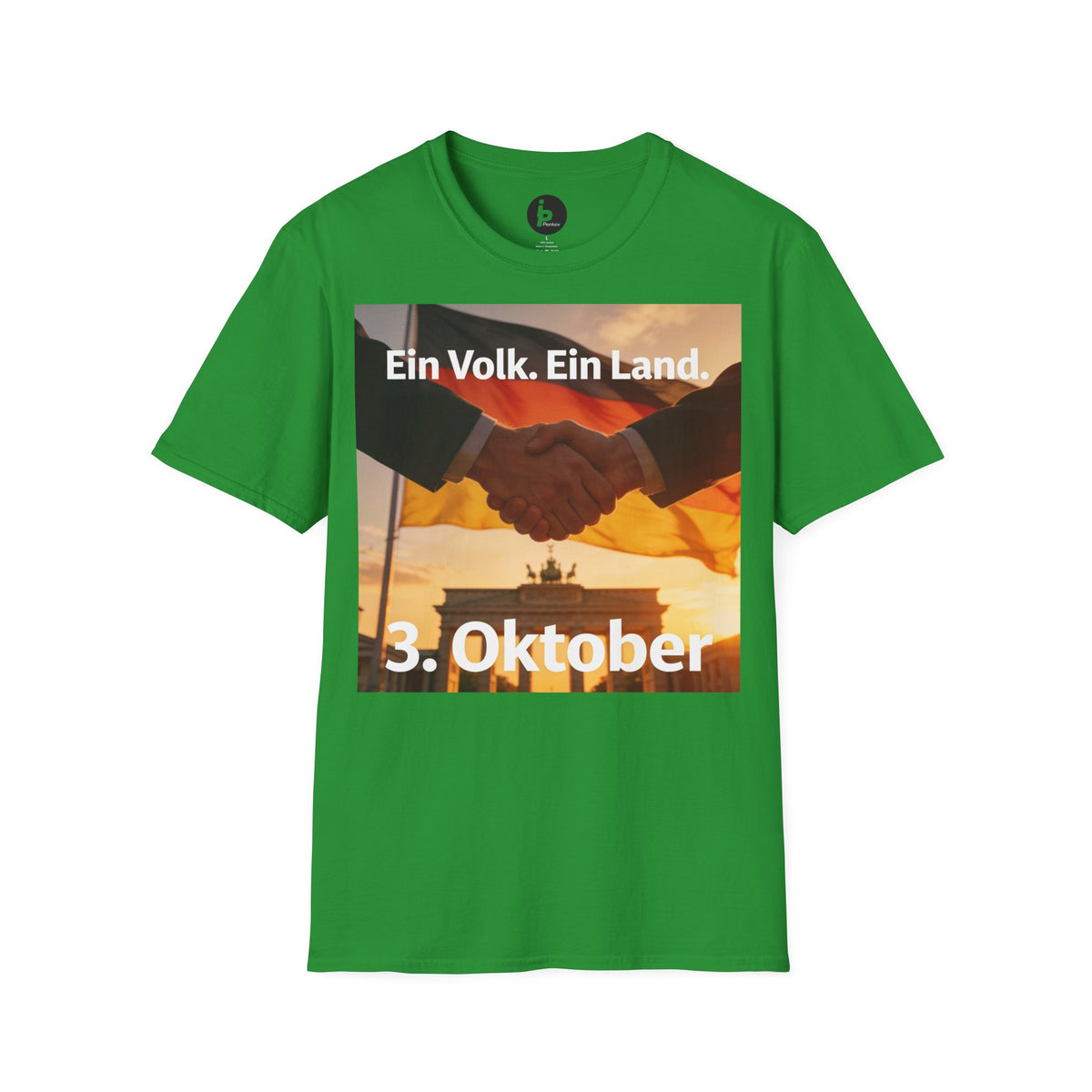T-Shirt – „Ein Volk. Ein Land.“ 3. Oktober Gedenk-Shirt