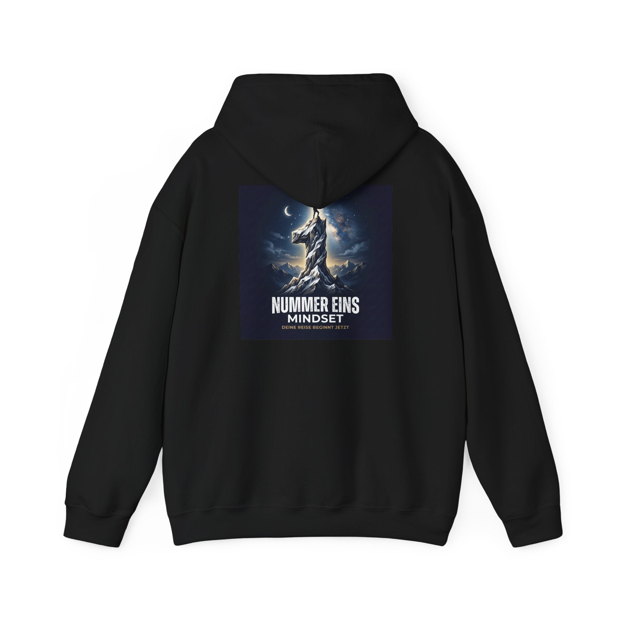 Hoodie - "Nummer Eins Mindset" Motivational Graphic Hoodie