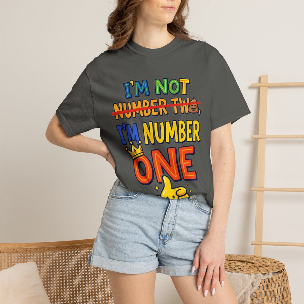 I'm Number One Graphic T-Shirt — Funny Kid/Family Birthday Tee