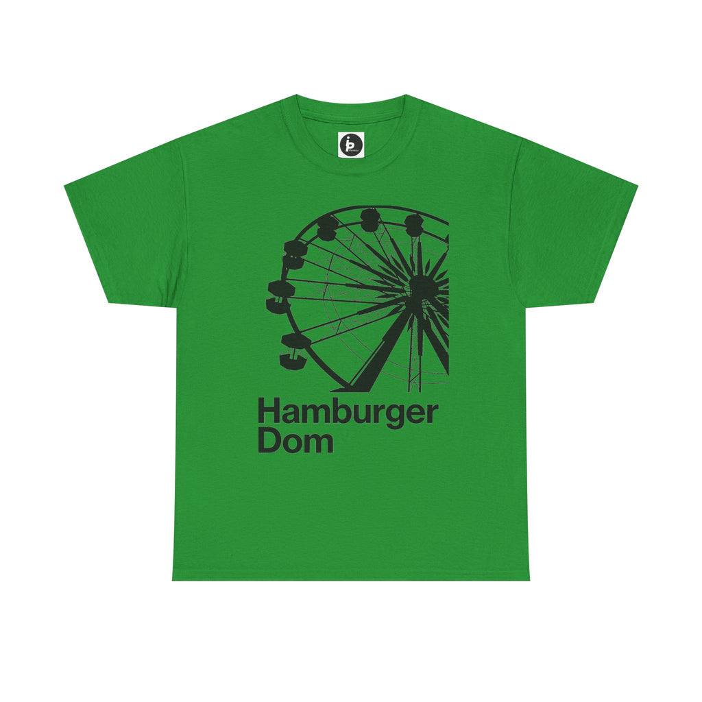 Hamburger Dom Riesenrad-T-Shirt – Retro-Jahrmarkt-Grafikshirt