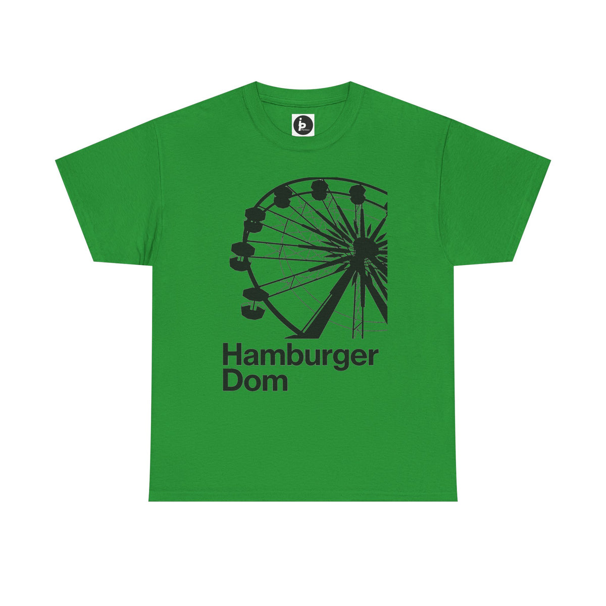 Hamburger Dom Riesenrad-T-Shirt – Retro-Jahrmarkt-Grafikshirt