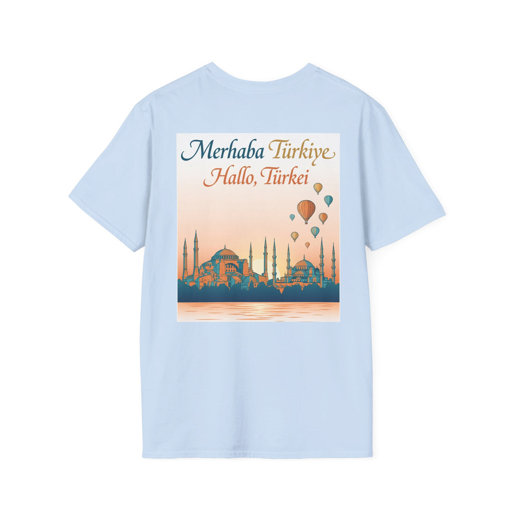 Hallo Türkei / Merhaba Türkiye T-Shirt — Turkish Travel Souvenir Tee