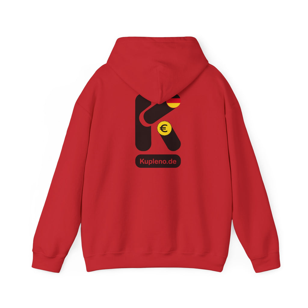 Kupleno.de Logo Hoodie — German Euro Market Logo Pullover