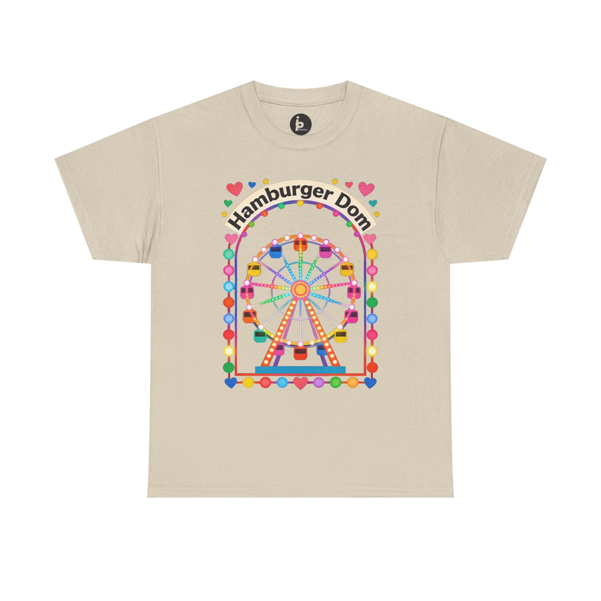 Riesenrad-Jahrmarkt-T-Shirt – Buntes „Hamburger Dom“-Shirt
