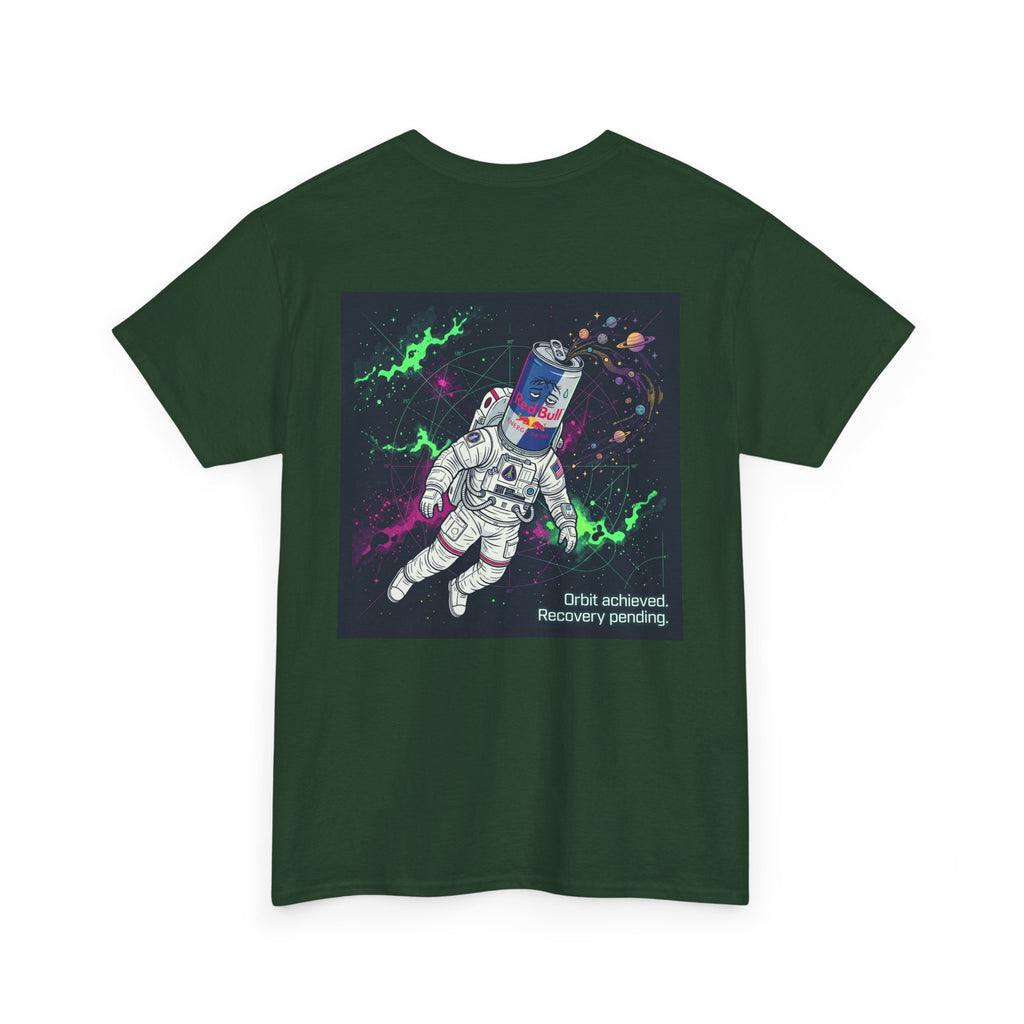 Astronaut Tee — “Orbit Achieved, Recovery Pending” Graphic T-Shirt