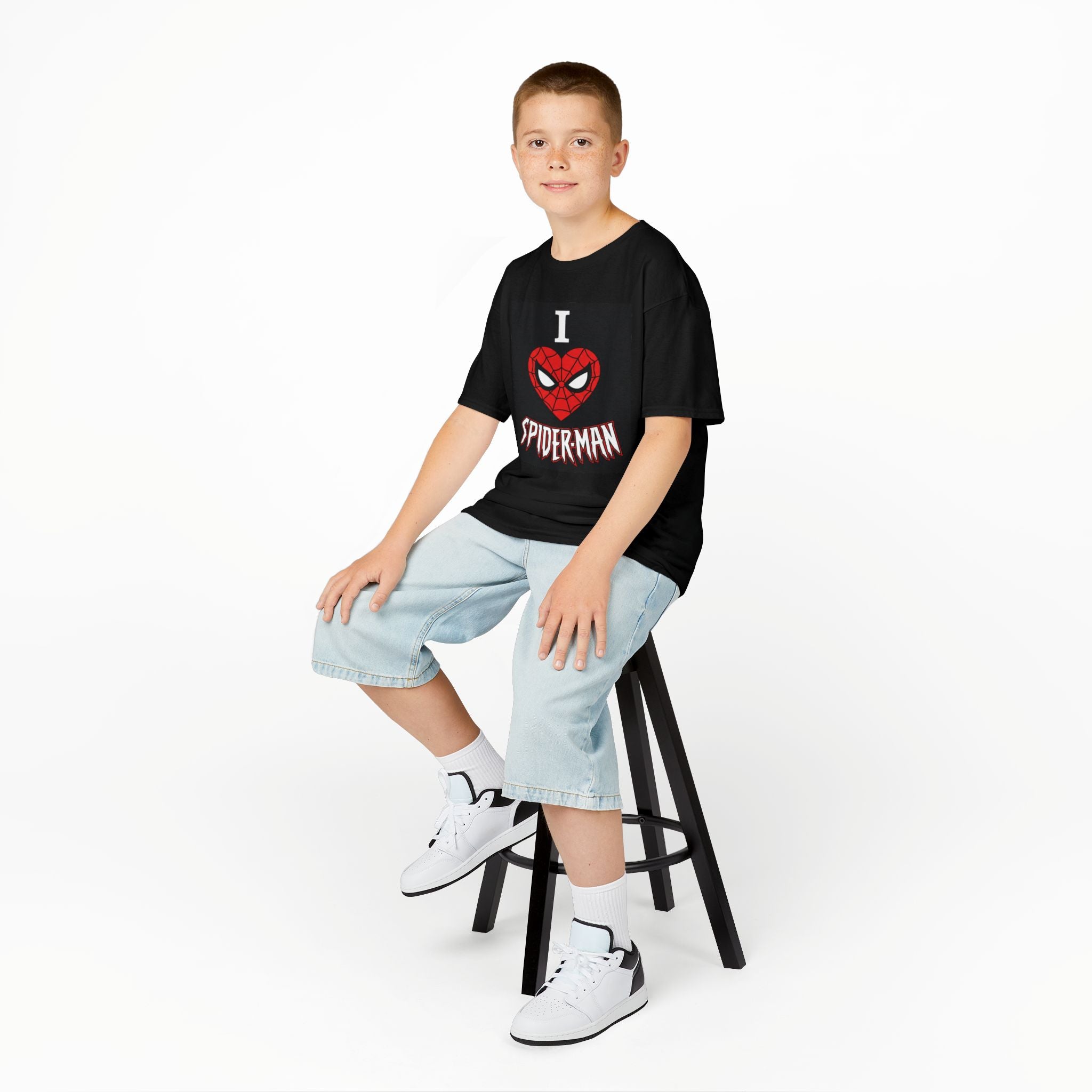 Kids Spider-Man “I  Love Spiderman / Good Boy” Graphic Tee