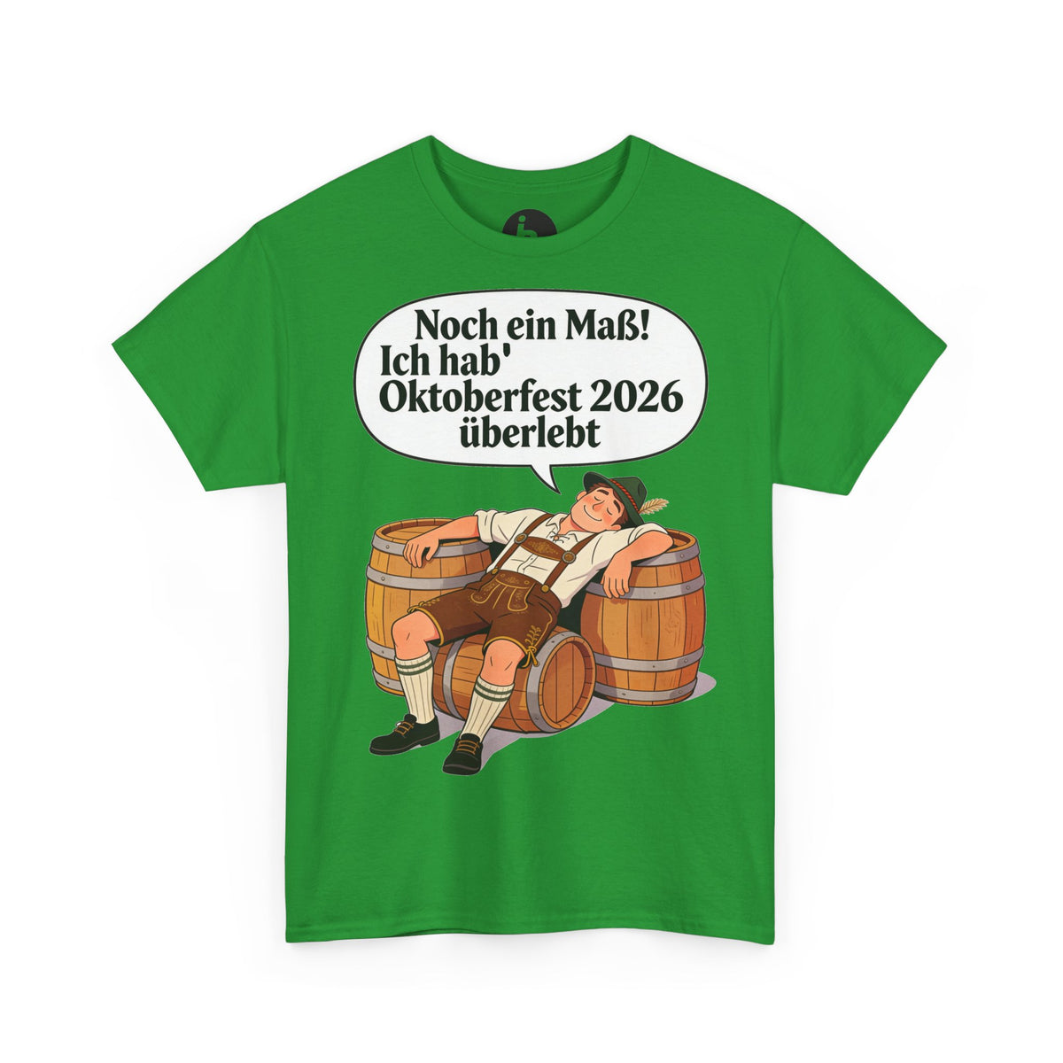 Oktoberfest 2026 T-Shirt – „Noch ein Maß! Ich hab' Oktoberfest 2026 überlebt“ Beer-Festival-Shirt