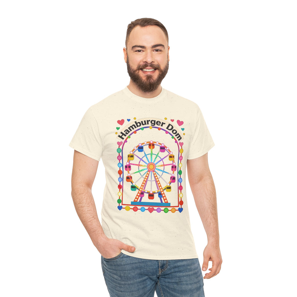 Riesenrad-Jahrmarkt-T-Shirt – Buntes „Hamburger Dom“-Shirt