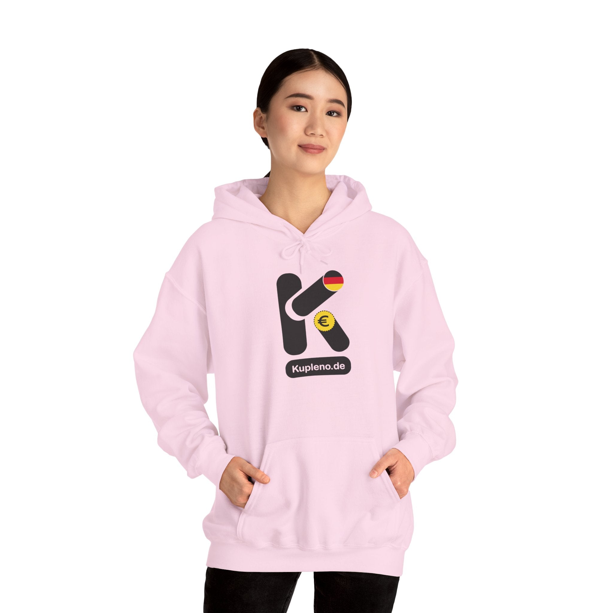 Kupleno.de Logo Hoodie — German Euro Market Logo Pullover