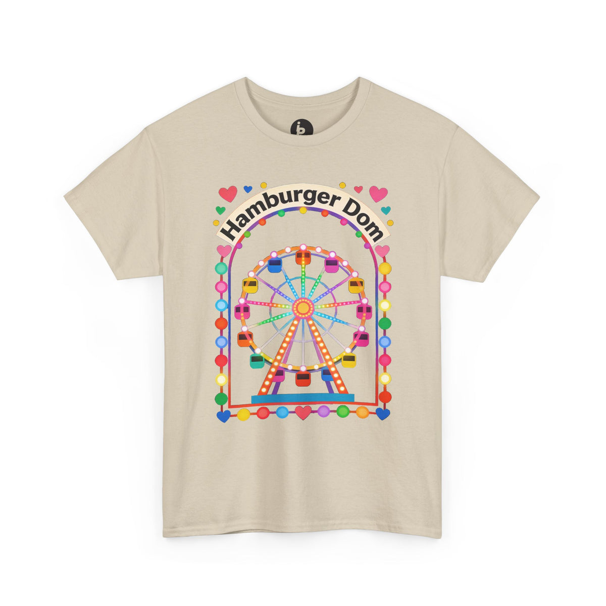 Riesenrad-Jahrmarkt-T-Shirt – Buntes „Hamburger Dom“-Shirt