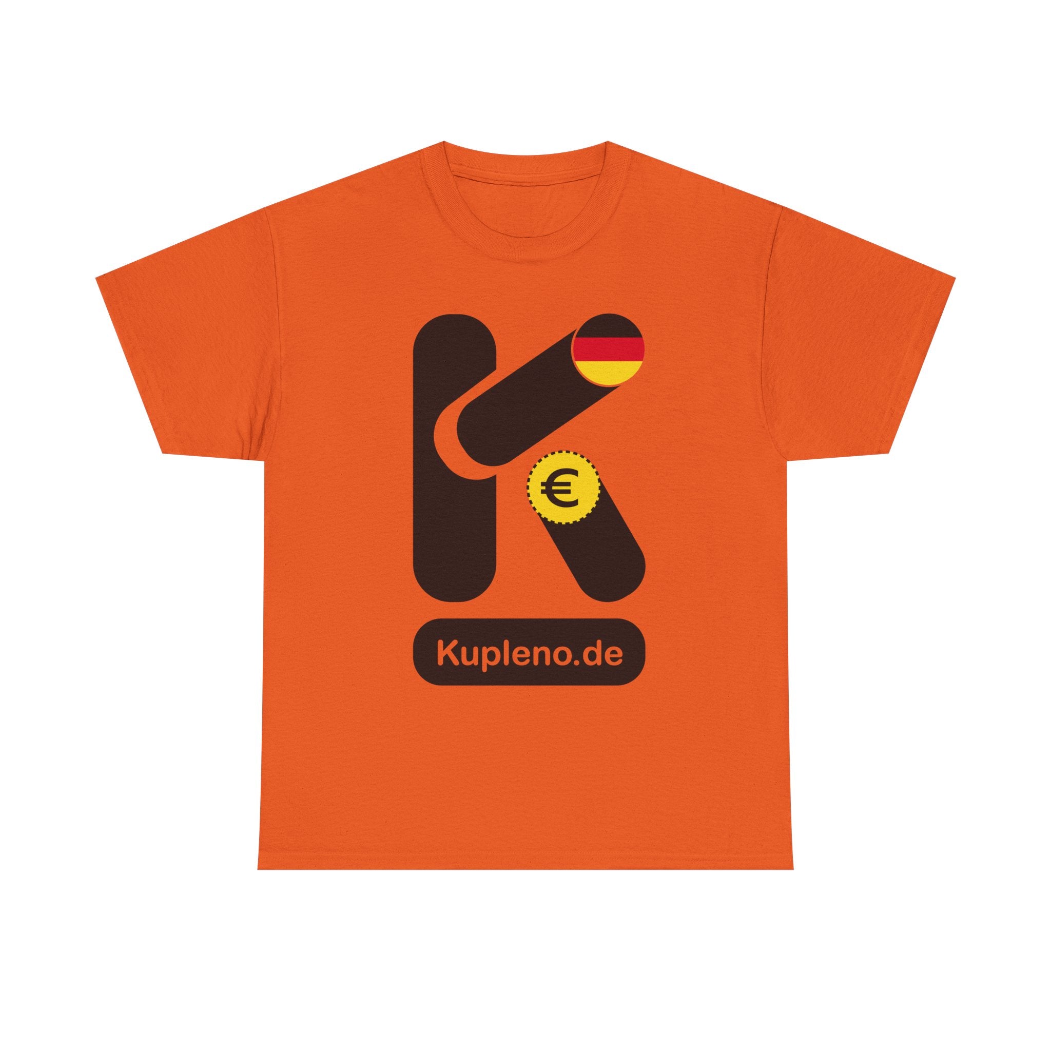 Kupleno.de Logo Tee — German Flag & Euro Emblem T-Shirt