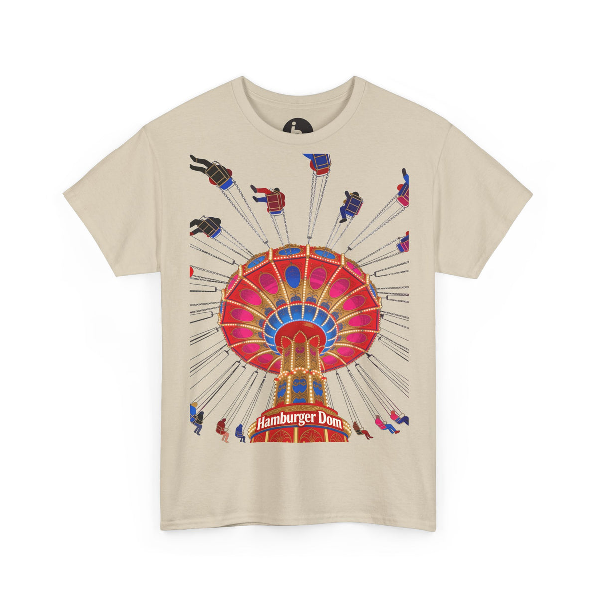 Hamburger Dom T-Shirt – Kettenkarussell Motiv Unisex
