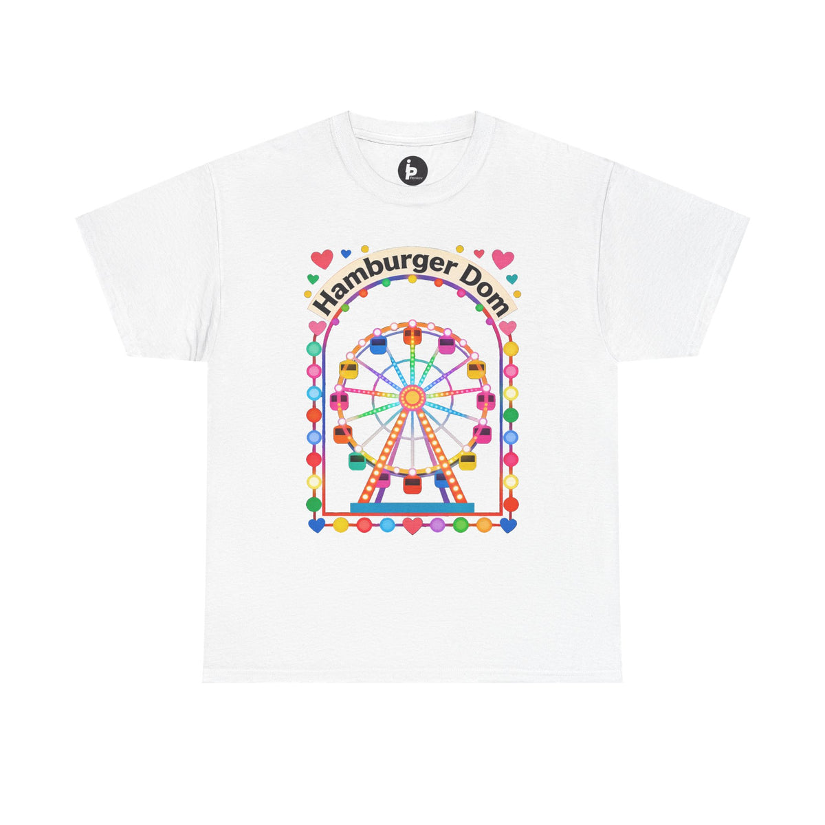 Riesenrad-Jahrmarkt-T-Shirt – Buntes „Hamburger Dom“-Shirt