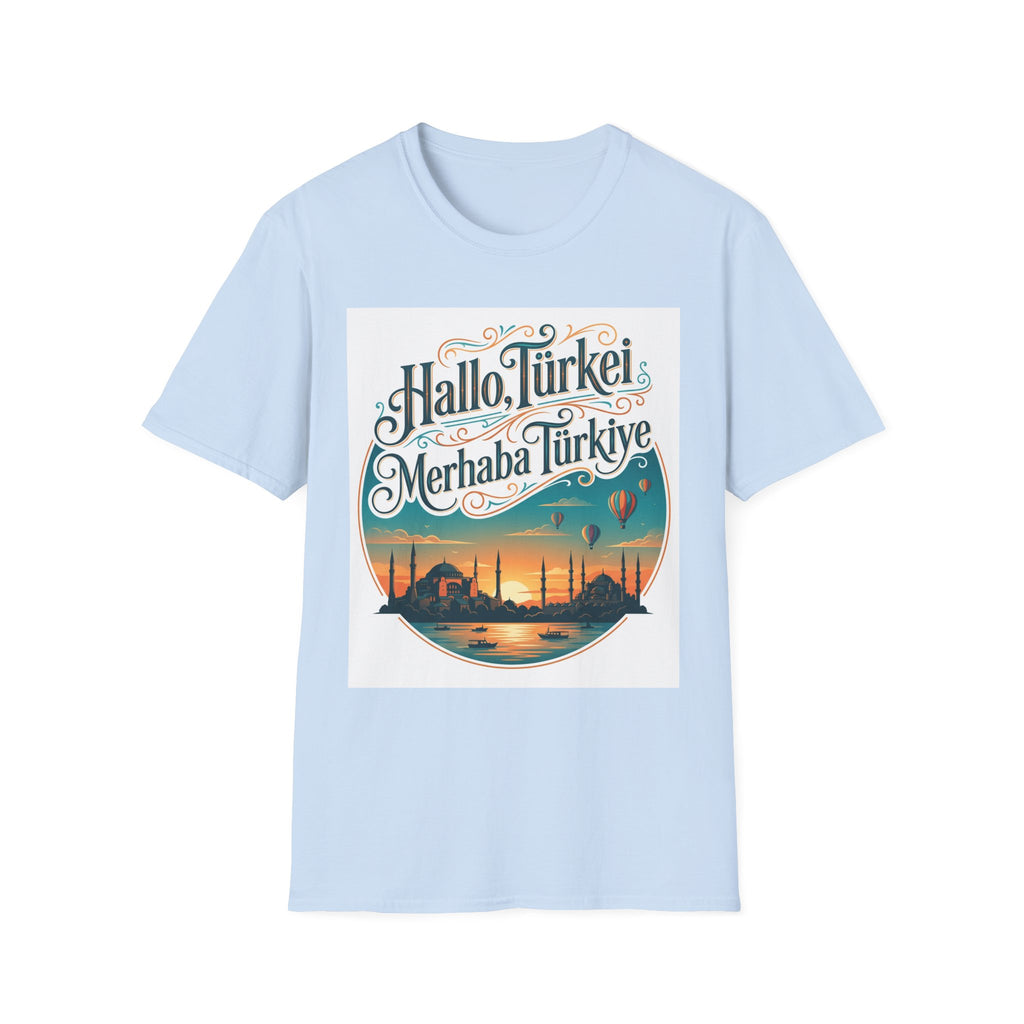 Hallo Türkei / Merhaba Türkiye T-Shirt — Turkish Travel Souvenir Tee