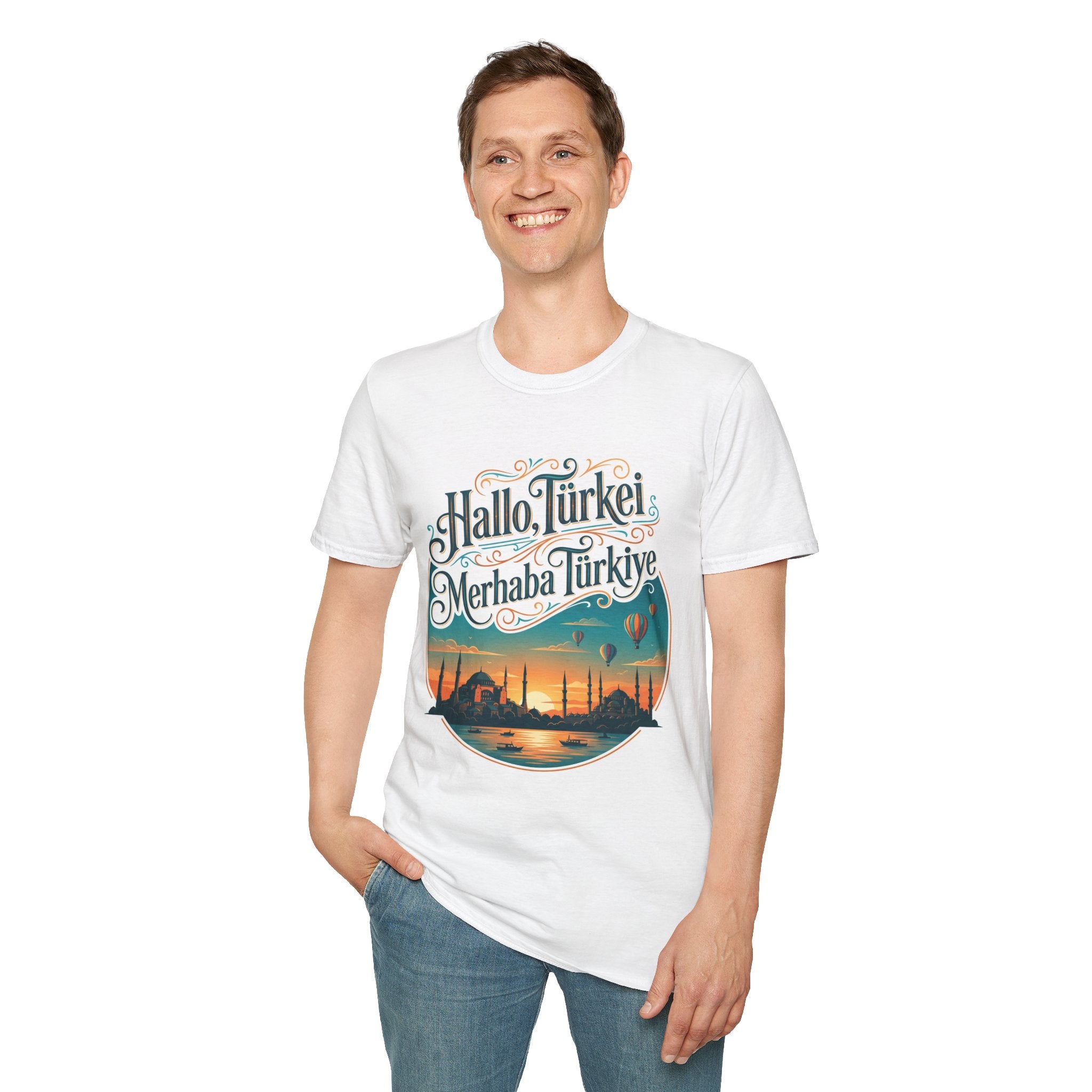Hallo Türkei / Merhaba Türkiye T-Shirt — Turkish Travel Souvenir Tee