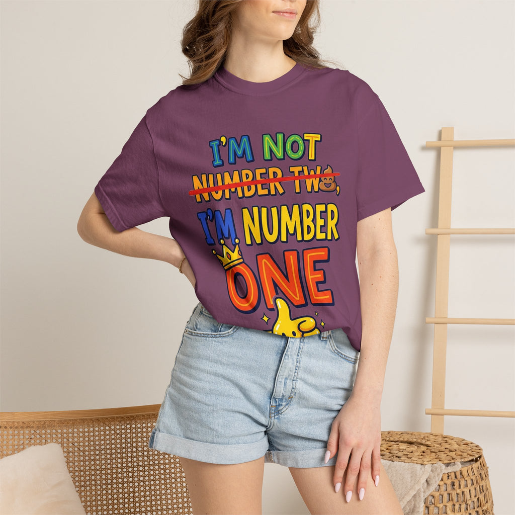 I'm Number One Graphic T-Shirt — Funny Kid/Family Birthday Tee