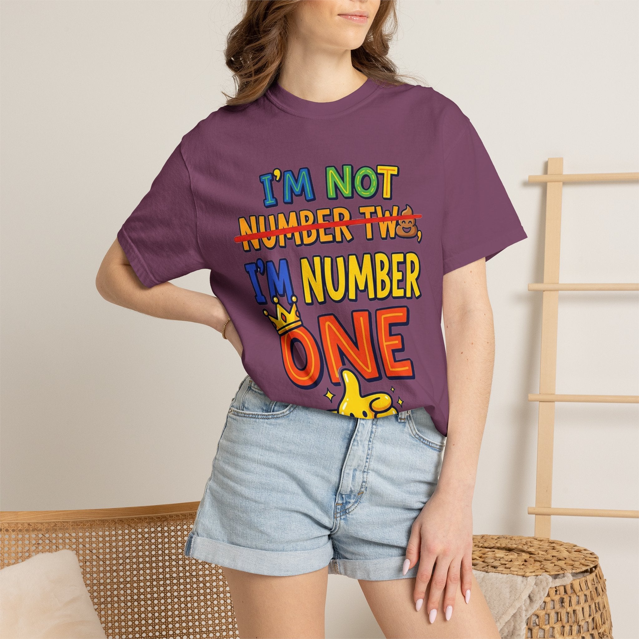 I'm Number One Graphic T-Shirt — Funny Kid/Family Birthday Tee