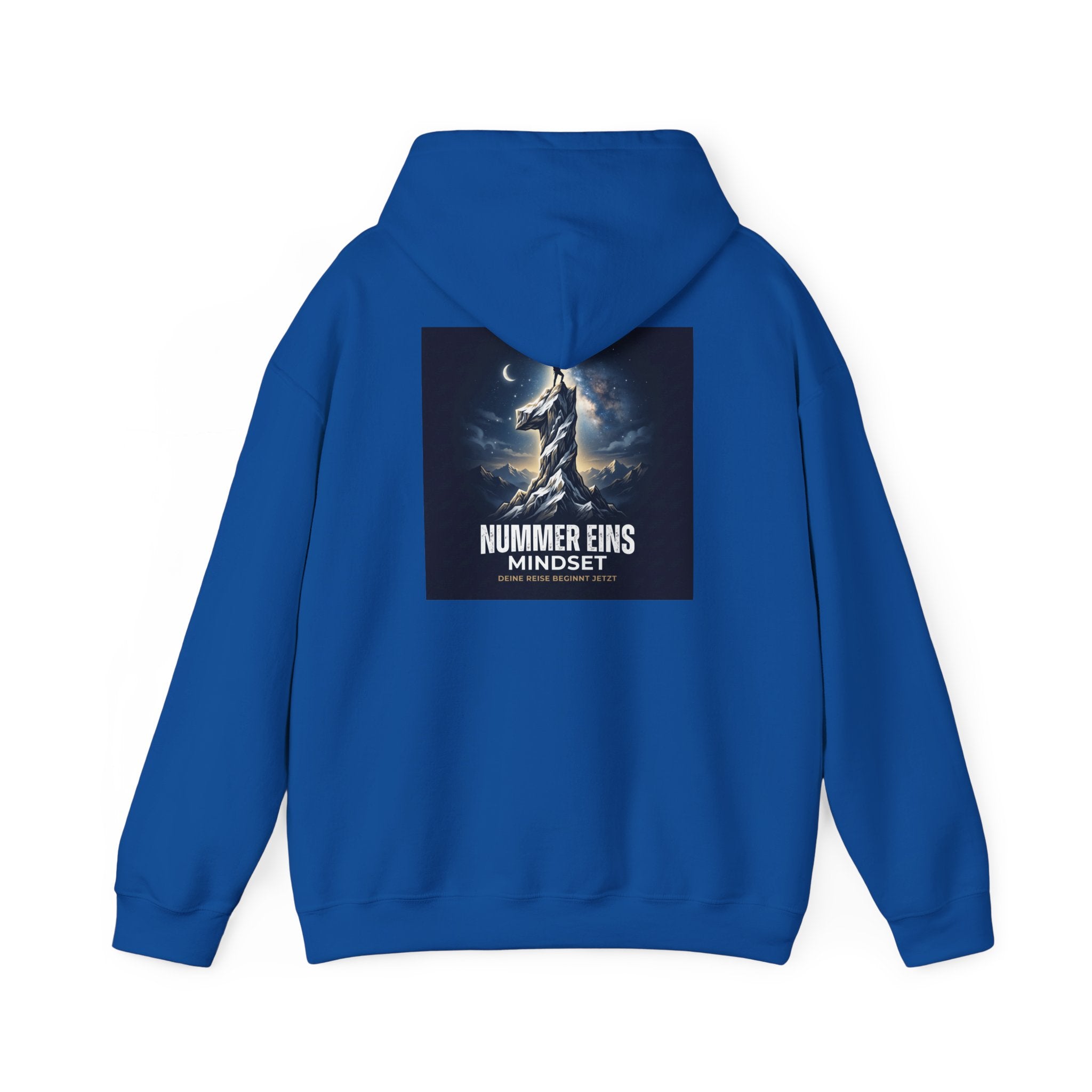 Hoodie - "Nummer Eins Mindset" Motivational Graphic Hoodie