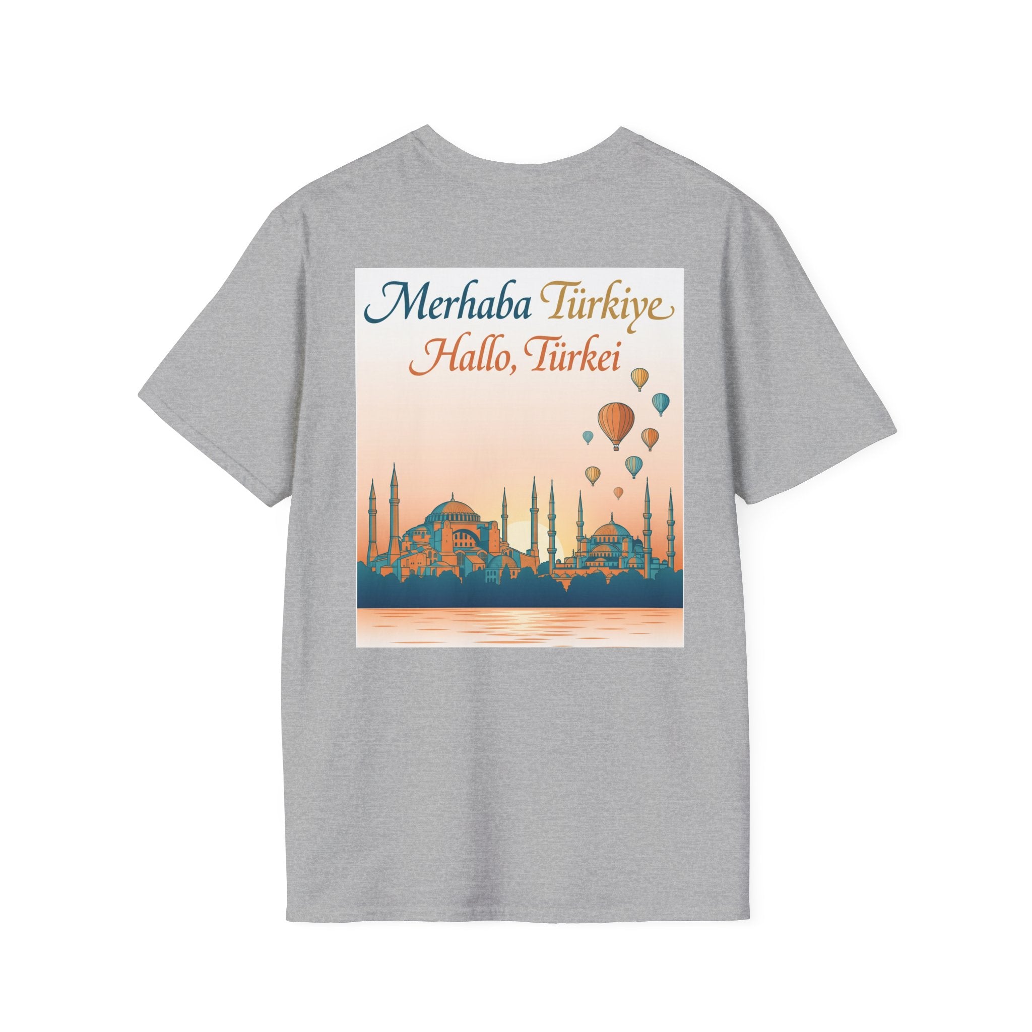 Hallo Türkei / Merhaba Türkiye T-Shirt — Turkish Travel Souvenir Tee