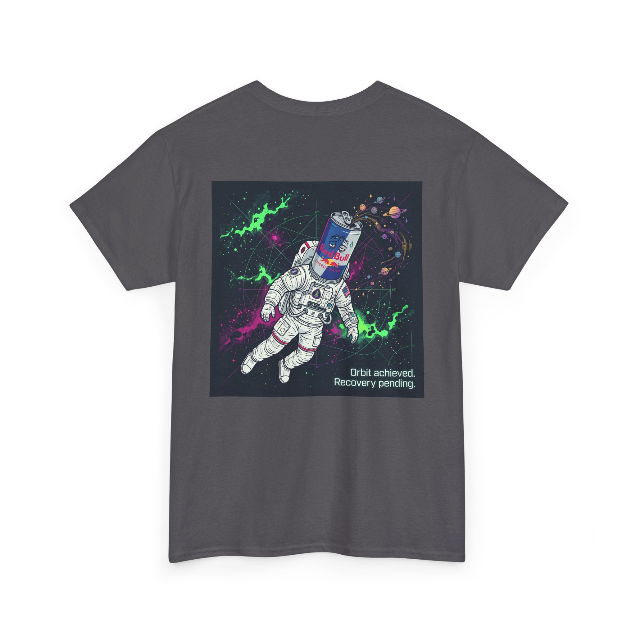 Astronaut Tee — “Orbit Achieved, Recovery Pending” Graphic T-Shirt