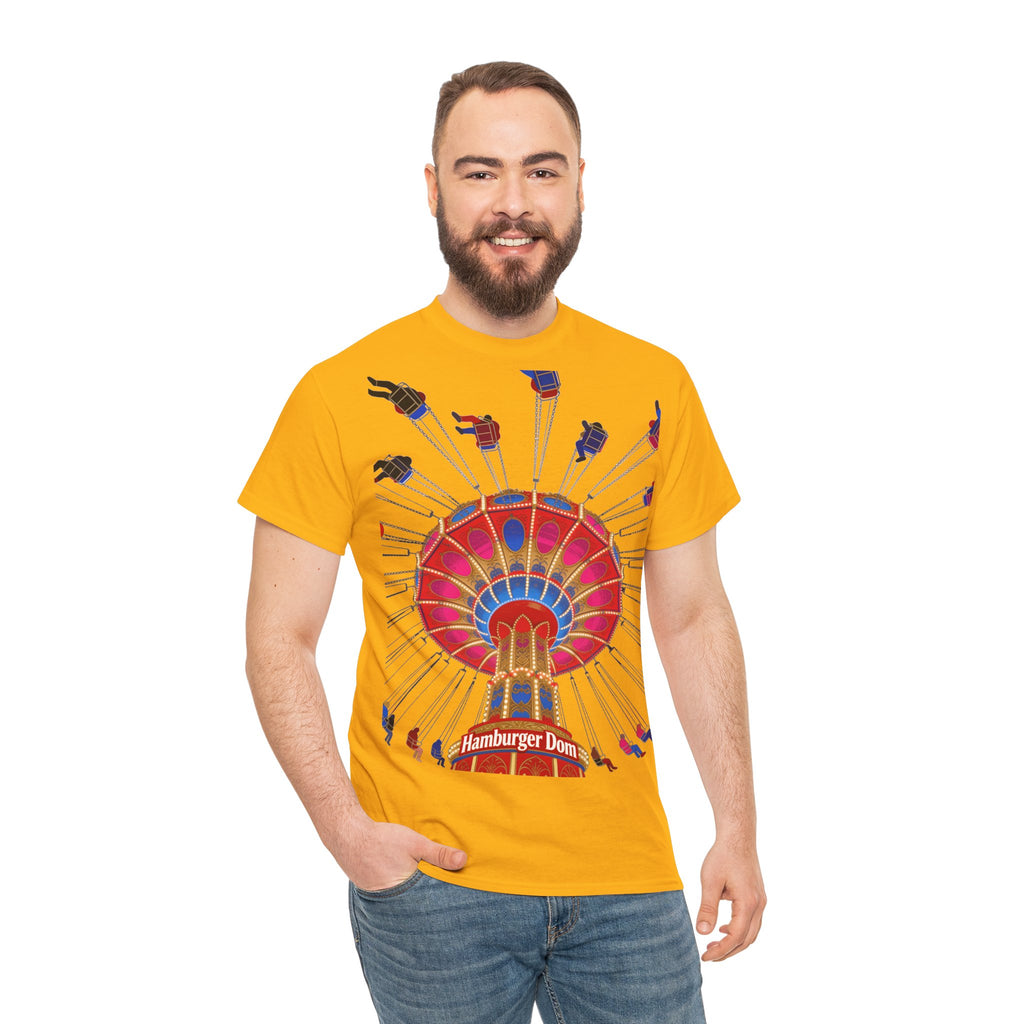Hamburger Dom T-Shirt – Kettenkarussell Motiv Unisex