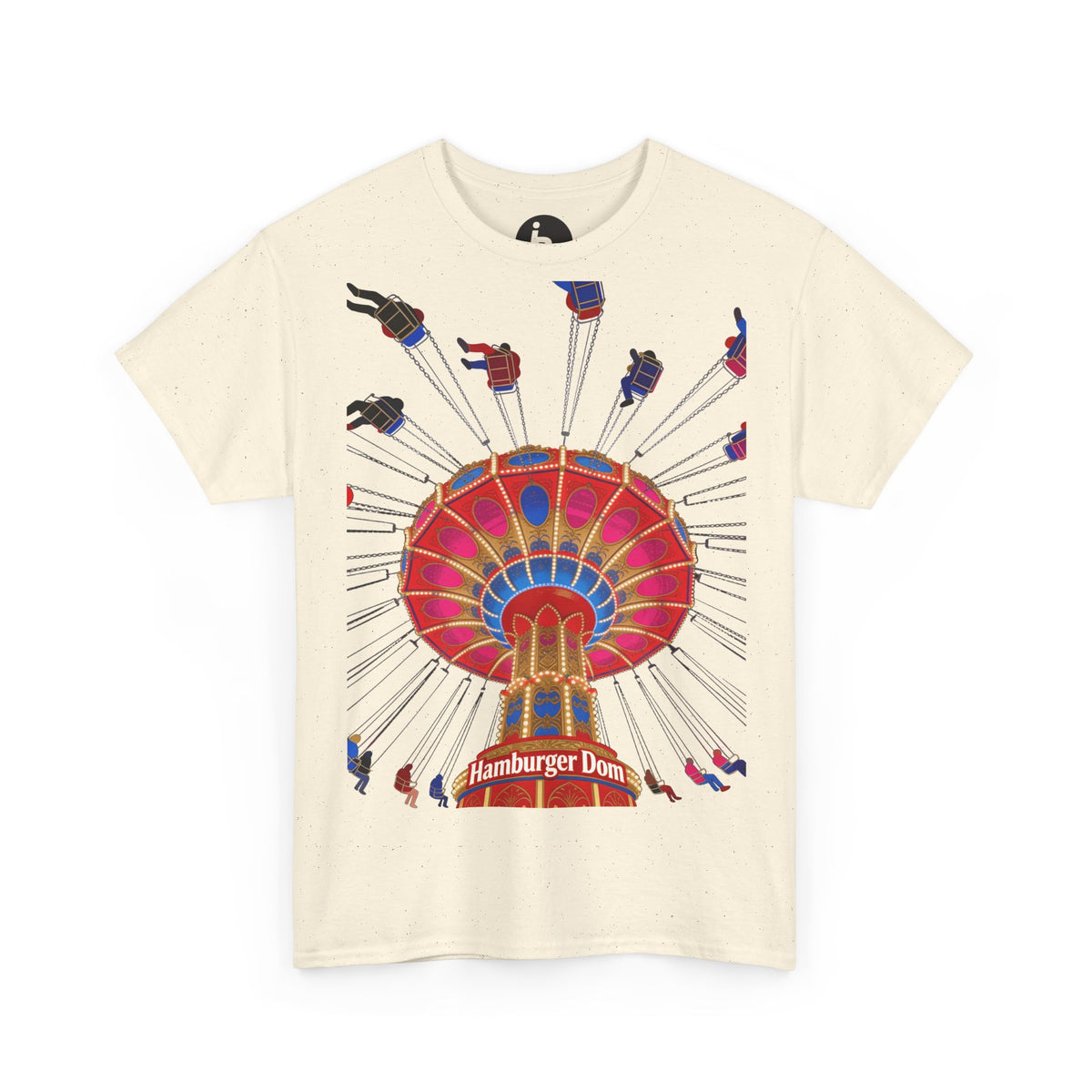 Hamburger Dom T-Shirt – Kettenkarussell Motiv Unisex