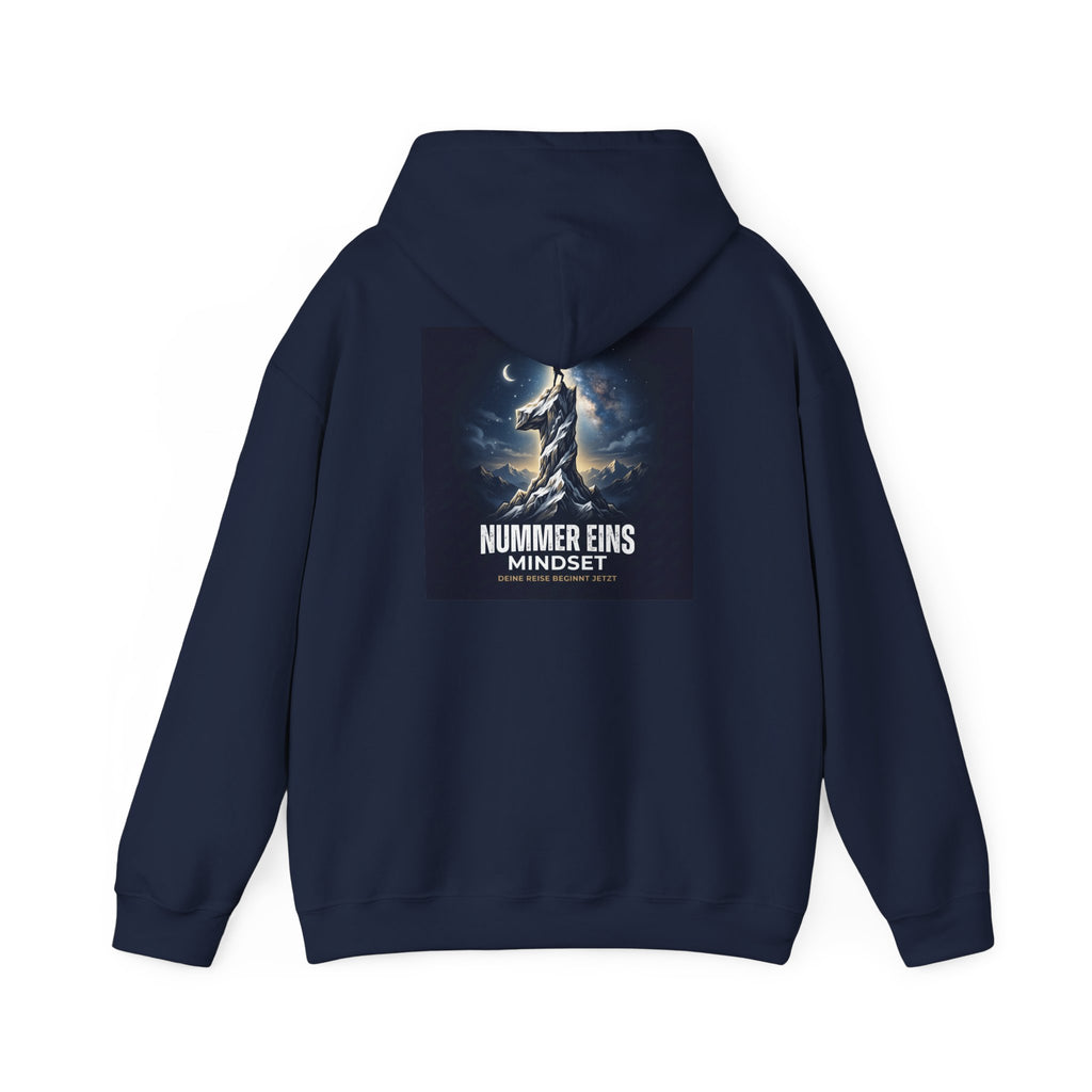 Hoodie - "Nummer Eins Mindset" Motivational Graphic Hoodie