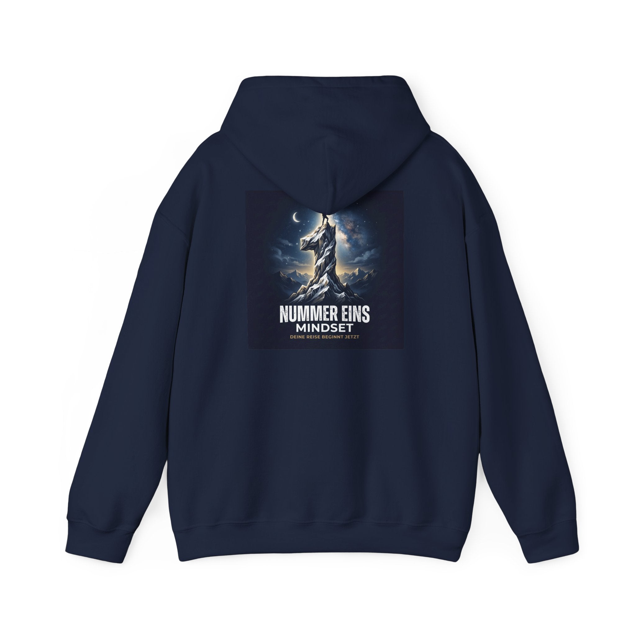 Hoodie - "Nummer Eins Mindset" Motivational Graphic Hoodie
