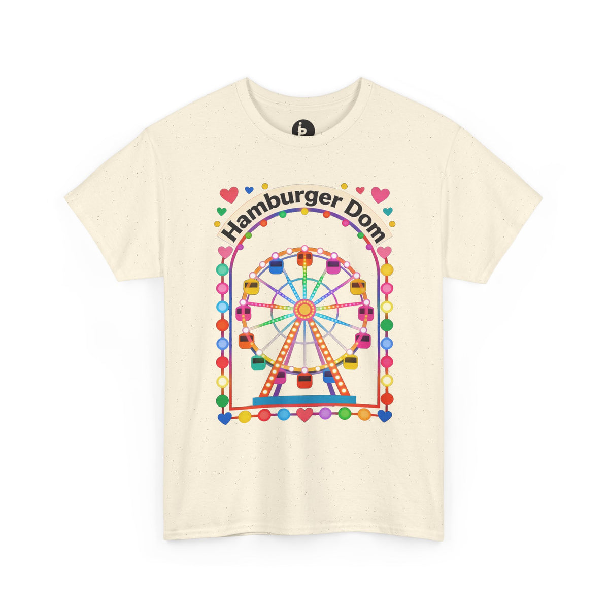 Riesenrad-Jahrmarkt-T-Shirt – Buntes „Hamburger Dom“-Shirt