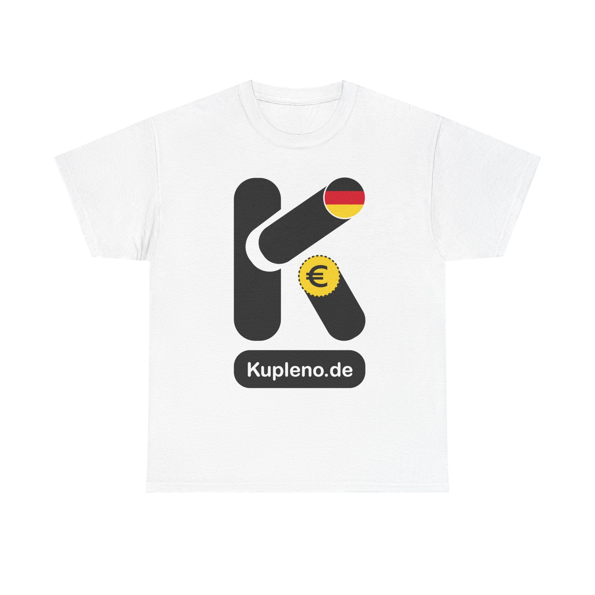 Kupleno.de Logo Tee — German Flag & Euro Emblem T-Shirt