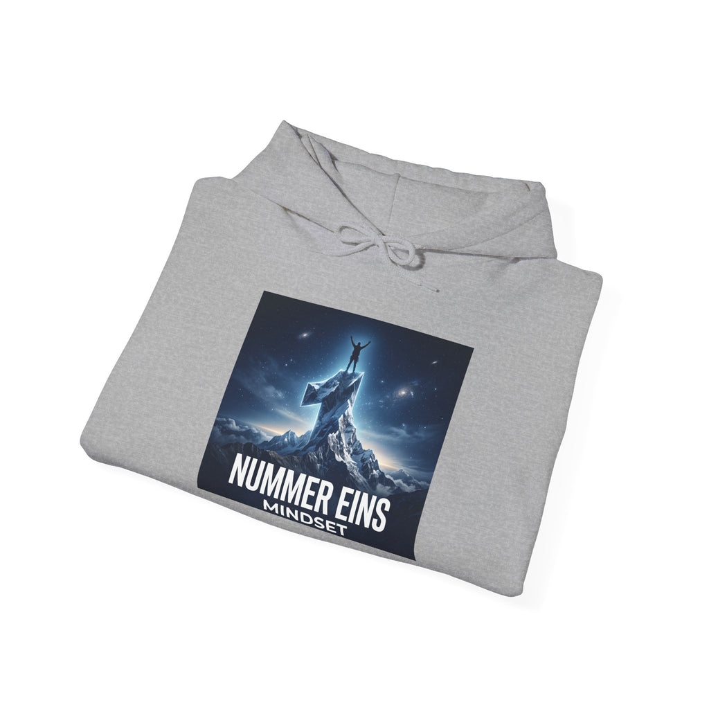 Hoodie - "Nummer Eins Mindset" Motivational Graphic Hoodie