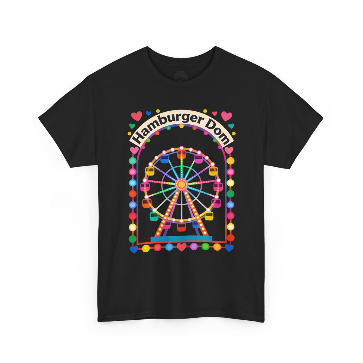 Riesenrad-Jahrmarkt-T-Shirt – Buntes „Hamburger Dom“-Shirt
